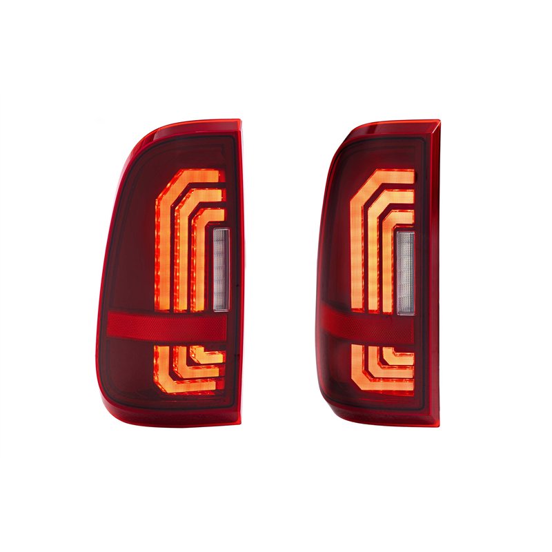 Morimoto | XB LED Tail Lights (Red Lens / Set) - F-150 / F-250 / F-350 Super Duty 1997-2016