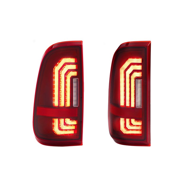 Morimoto | XB LED Tail Lights (Red Lens / Set) - F-150 / F-250 / F-350 Super Duty 1997-2016