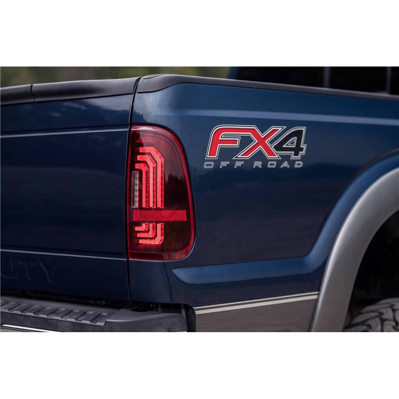 Morimoto | XB LED Tail Lights (Red Lens / Set) - F-150 / F-250 / F-350 Super Duty 1997-2016