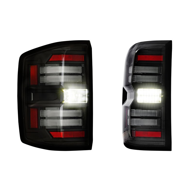 Morimoto | XB LED Tail Lights (Smoked Lens / Set) - Silverado 1500 / 2500 HD / 3500 HD / Sierra 3500 HD Dually 2014-2019