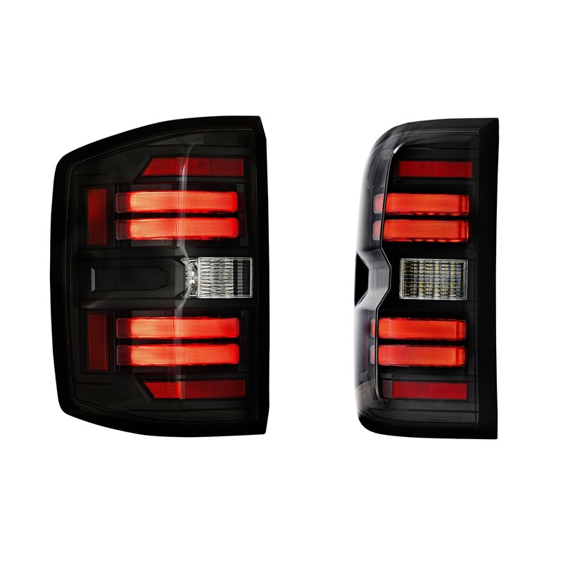Morimoto | XB LED Tail Lights (Smoked Lens / Set) - Silverado 1500 / 2500 HD / 3500 HD / Sierra 3500 HD Dually 2014-2019