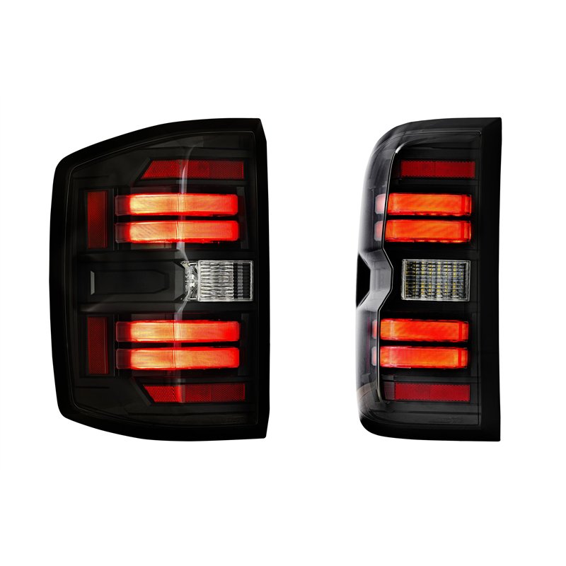 Morimoto | XB LED Tail Lights (Smoked Lens / Set) - Silverado 1500 / 2500 HD / 3500 HD / Sierra 3500 HD Dually 2014-2019