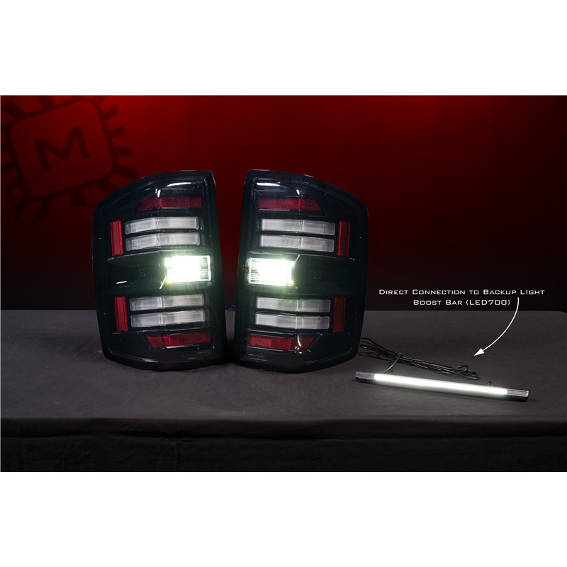 Morimoto | XB LED Tail Lights (Smoked Lens / Set) - Silverado 1500 / 2500 HD / 3500 HD / Sierra 3500 HD Dually 2014-2019