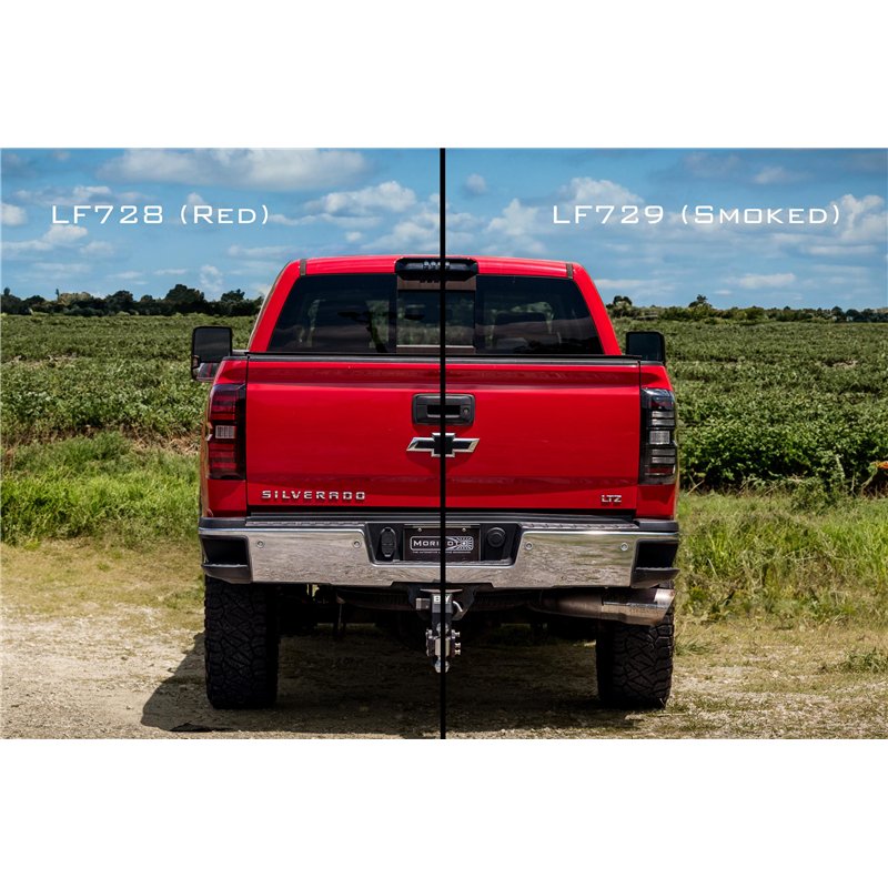 Morimoto | XB LED Tail Lights (Smoked Lens / Set) - Silverado 1500 / 2500 HD / 3500 HD / Sierra 3500 HD Dually 2014-2019