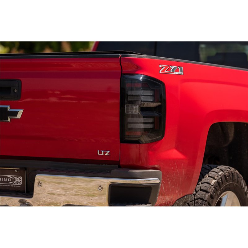 Morimoto | XB LED Tail Lights (Smoked Lens / Set) - Silverado 1500 / 2500 HD / 3500 HD / Sierra 3500 HD Dually 2014-2019