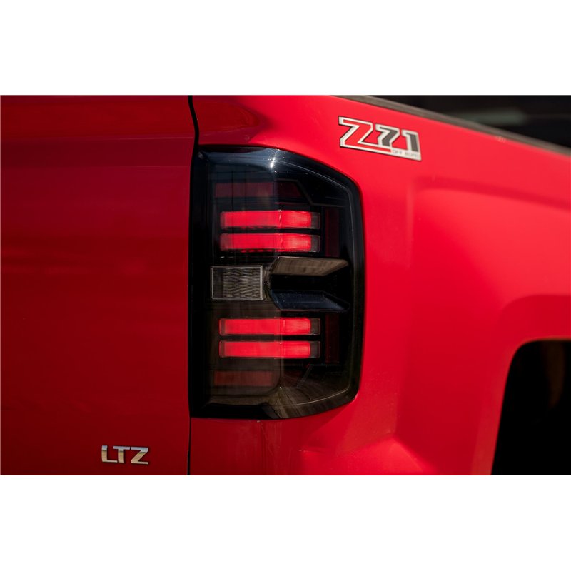 Morimoto | XB LED Tail Lights (Smoked Lens / Set) - Silverado 1500 / 2500 HD / 3500 HD / Sierra 3500 HD Dually 2014-2019