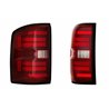 Morimoto | XB LED Tail Lights (Red Lens / Set) - Sierra 1500 / 2500 HD / 3500 HD 2014-2019