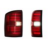 Morimoto | XB LED Tail Lights (Red Lens / Set) - Sierra 1500 / 2500 HD / 3500 HD 2014-2019