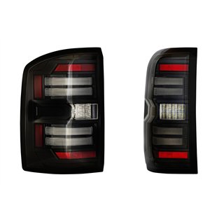 Morimoto | XB LED Tail Lights (Smoked Lens / Set) - Sierra 1500 / 2500 HD / 3500 HD 2014-2019