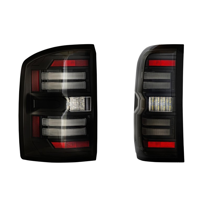 Morimoto | XB LED Tail Lights (Smoked Lens / Set) - Sierra 1500 / 2500 HD / 3500 HD 2014-2019