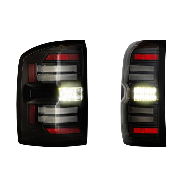 Morimoto | XB LED Tail Lights (Smoked Lens / Set) - Sierra 1500 / 2500 HD / 3500 HD 2014-2019
