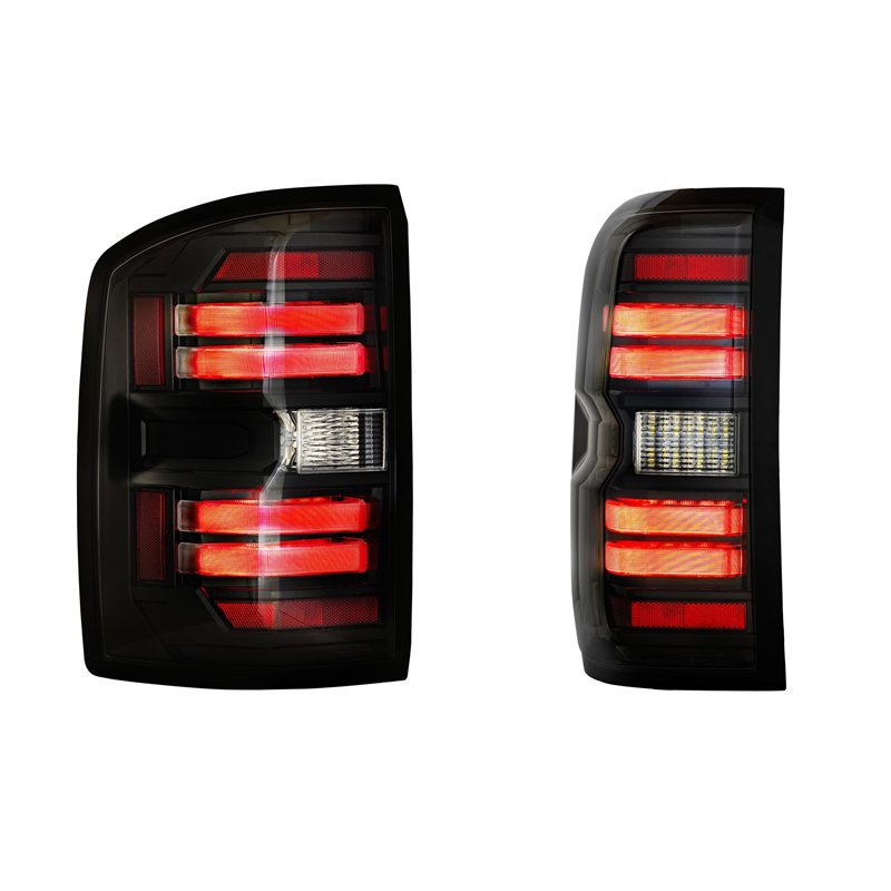 Morimoto | XB LED Tail Lights (Smoked Lens / Set) - Sierra 1500 / 2500 HD / 3500 HD 2014-2019