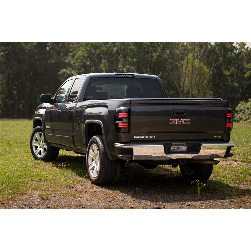 Morimoto | XB LED Tail Lights (Smoked Lens / Set) - Sierra 1500 / 2500 HD / 3500 HD 2014-2019
