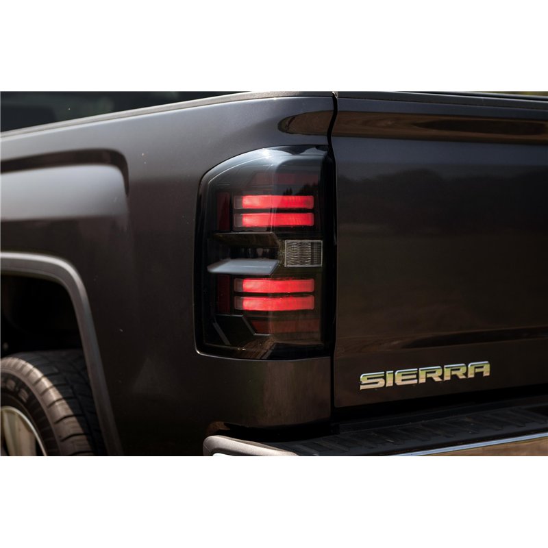 Morimoto | XB LED Tail Lights (Smoked Lens / Set) - Sierra 1500 / 2500 HD / 3500 HD 2014-2019