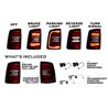 Morimoto | XB LED Tail Lights (Red Lens / Set) - Ram 2500 / 3500 2019-2024 (w/o Blind Spot Monitoring)