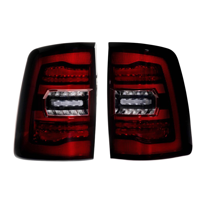 Morimoto | XB LED Tail Lights (Red Lens / Set) - Ram 2500 / 3500 2019-2024 (w/o Blind Spot Monitoring)