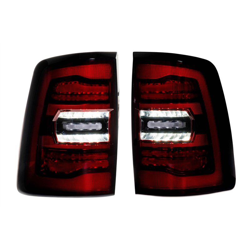 Morimoto | XB LED Tail Lights (Red Lens / Set) - Ram 2500 / 3500 2019-2024 (w/o Blind Spot Monitoring)