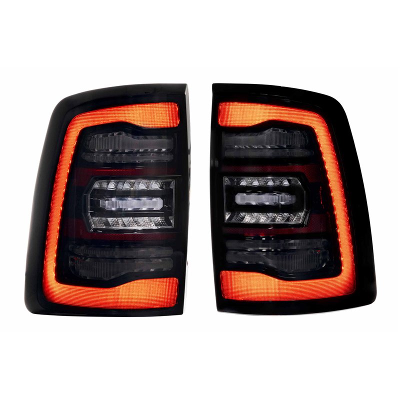 Morimoto | XB LED Tail Lights (Smoked Lens / Set) - Ram 2500 / 3500 2019-2024 (w/o Blind Spot Monitoring)