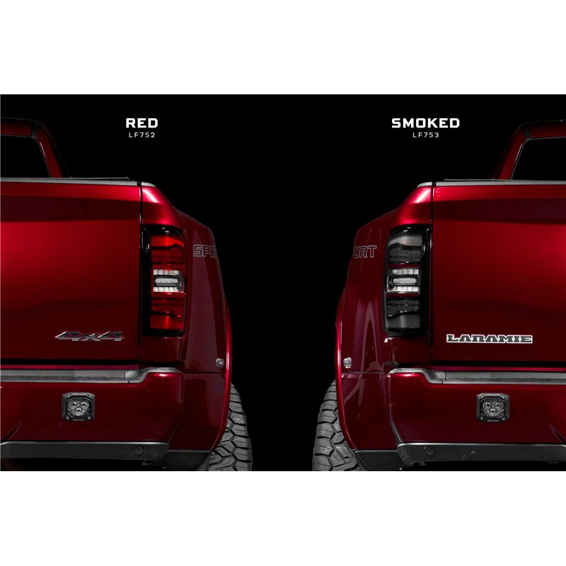 Morimoto | XB LED Tail Lights (Smoked Lens / Set) - Ram 2500 / 3500 2019-2024 (w/o Blind Spot Monitoring)