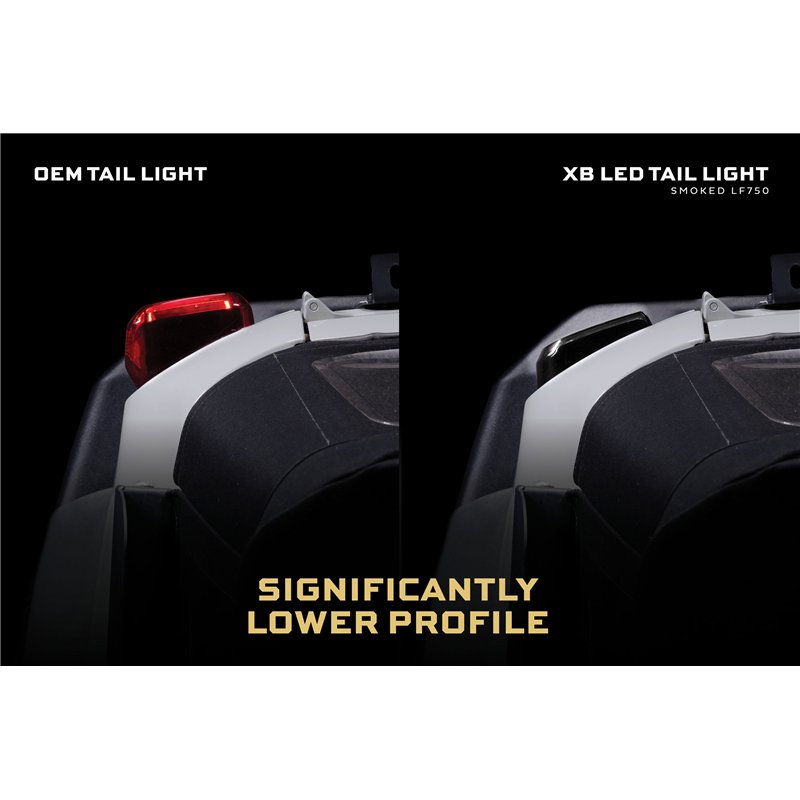 Morimoto | XB LED Tail Lights (Smoked Lens / Set) - Bronco 2021-2026 (Not Raptor)