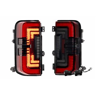 Morimoto | XB LED Tail Lights (Red Lens / Set) - Bronco 2021-2026 (Not Raptor)
