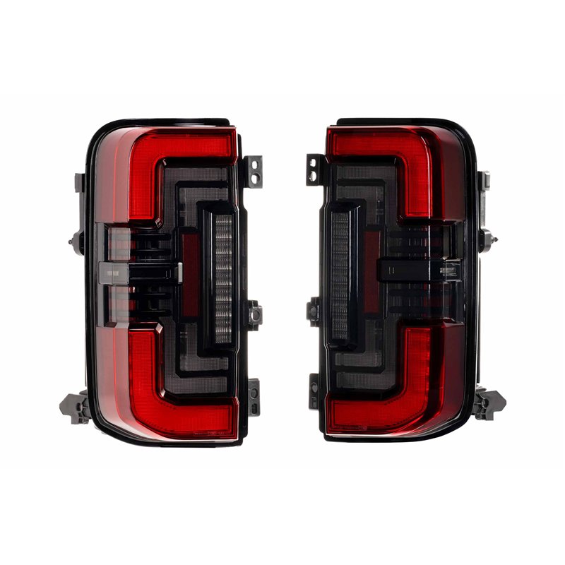 Morimoto | XB LED Tail Lights (Red Lens / Set) - Bronco 2021-2026 (Not Raptor)