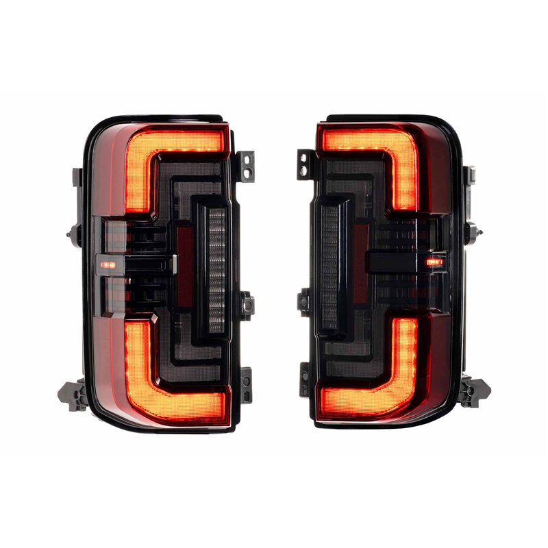 Morimoto | XB LED Tail Lights (Red Lens / Set) - Bronco 2021-2026 (Not Raptor)