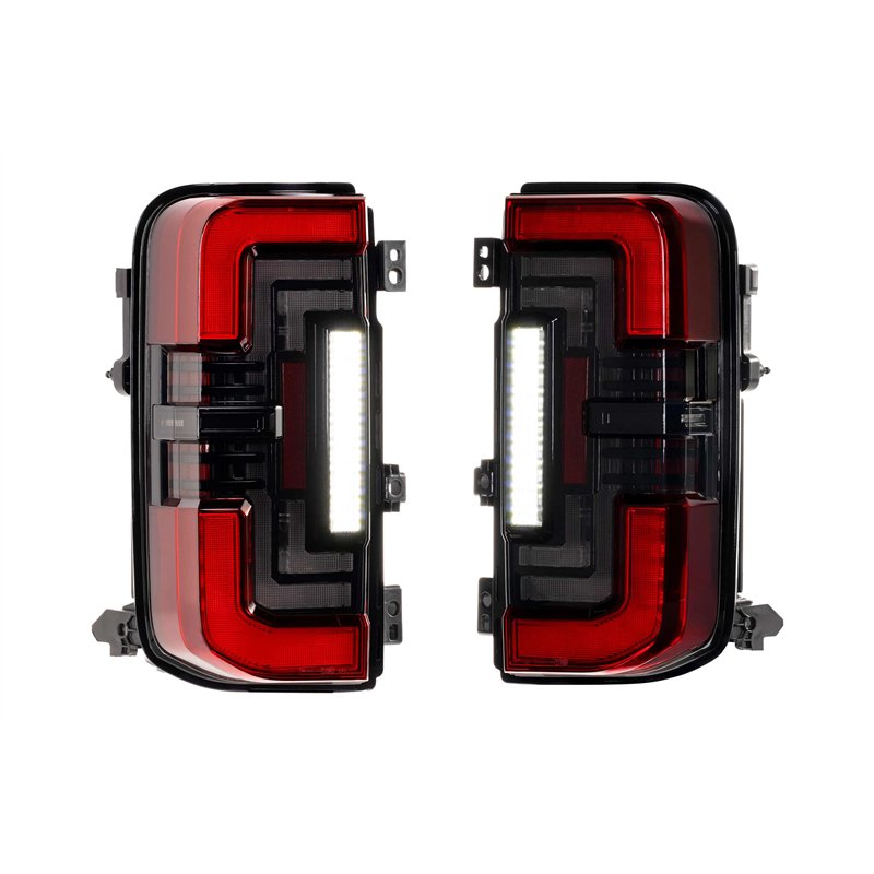 Morimoto | XB LED Tail Lights (Red Lens / Set) - Bronco 2021-2026 (Not Raptor)