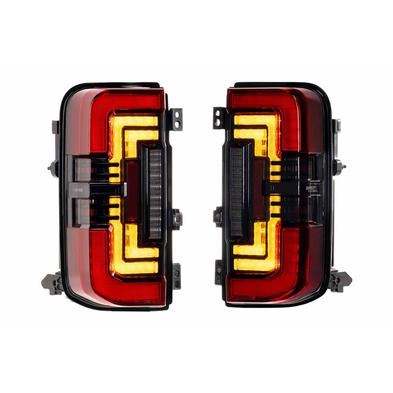 Morimoto | XB LED Tail Lights (Red Lens / Set) - Bronco 2021-2026 (Not Raptor)