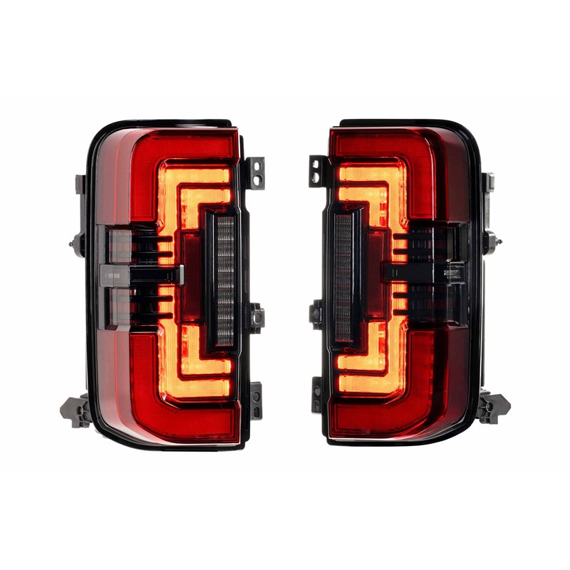 Morimoto | XB LED Tail Lights (Red Lens / Set) - Bronco 2021-2026 (Not Raptor)