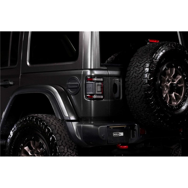 Morimoto | XB LED Tail Lights (Smoked Lens / Set) - Wrangler (JL) / (4xe) 2018-2026