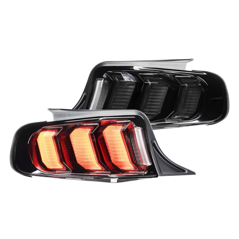 Morimoto | XB LED Tail Lights (Red Lens / Set) - Mustang 2013-2014