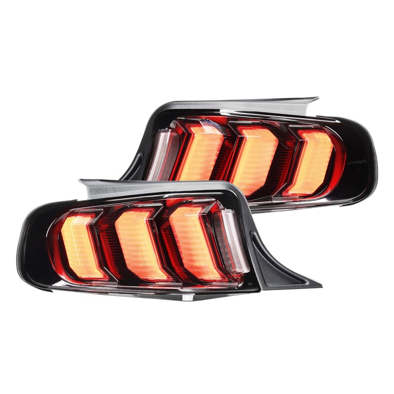Morimoto | XB LED Tail Lights (Red Lens / Set) - Mustang 2013-2014