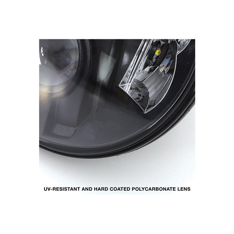 Pro Comp | Headlights 7" Round LED Hi/Lo - CJ-5 / CJ-7 / CJ-8 / Wrangler LJ / TJ / JK 1955-2018