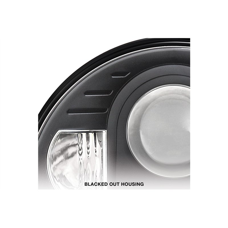 Pro Comp | Headlights 7" Round LED Hi/Lo - CJ-5 / CJ-7 / CJ-8 / Wrangler LJ / TJ / JK 1955-2018