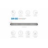 Pro Comp | Motorsports Series Double Row Light Bar: 30" / White / Combo Beam