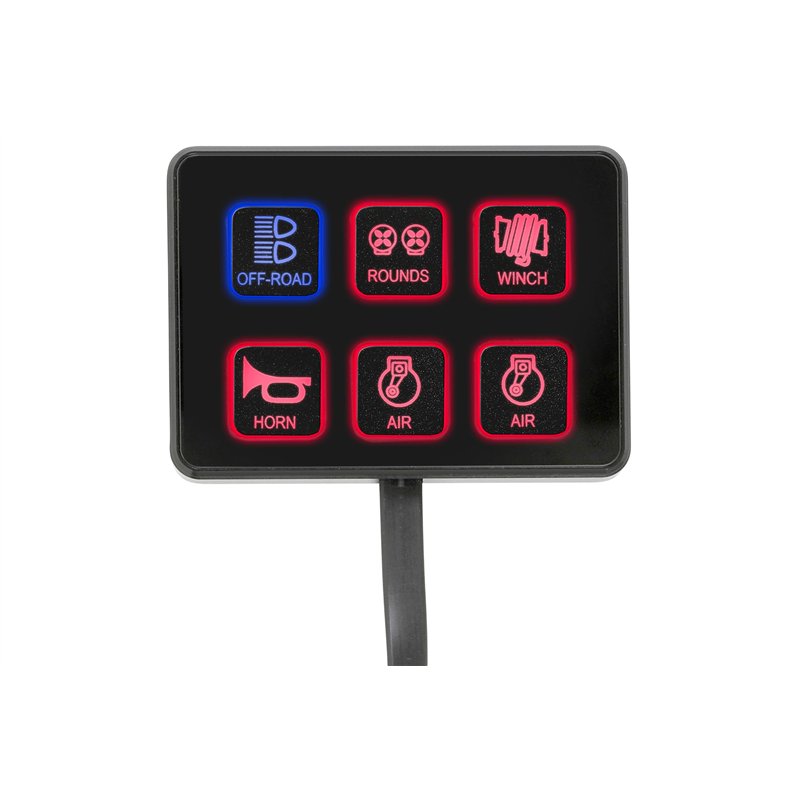 Pro Comp | SS6 Universal Upfitter Switch Panel: Universal