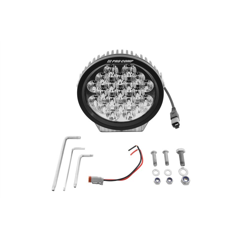 Pro Comp | Motorsports Series LED Pod: 5" / White / Combo Beam