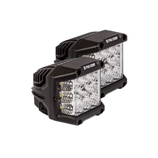 Pro Comp | LED Pods: Wide Angle / 75W / White / Combo Beam