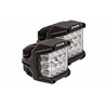 Pro Comp | LED Pods: Wide Angle / 75W / White / Combo Beam