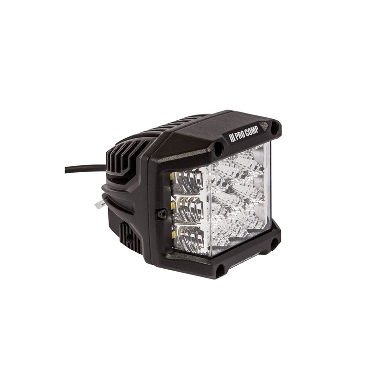 Pro Comp | LED Pods: Wide Angle / 75W / White / Combo Beam