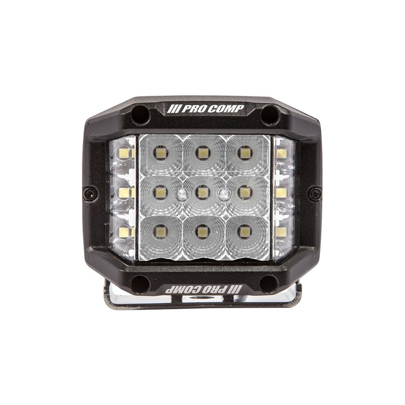 Pro Comp | LED Pods: Wide Angle / 75W / White / Combo Beam
