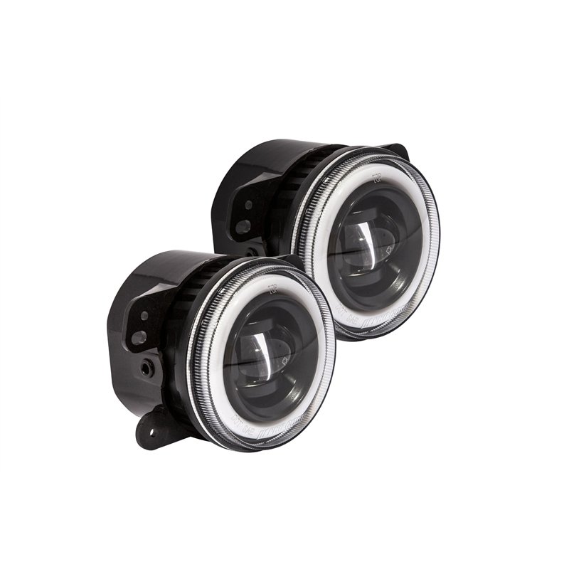 Pro Comp | Jeep Fog Lights: Wide Fog Beam (White) (07-18 JK)