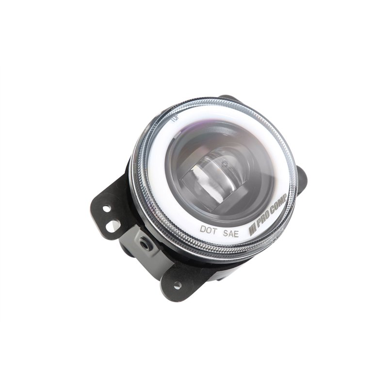 Pro Comp | Jeep Fog Lights: Wide Fog Beam (White) (07-18 JK)