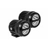 Pro Comp | S4-R LED Pods: 2x2 Round / 20W / White / Spot Beam