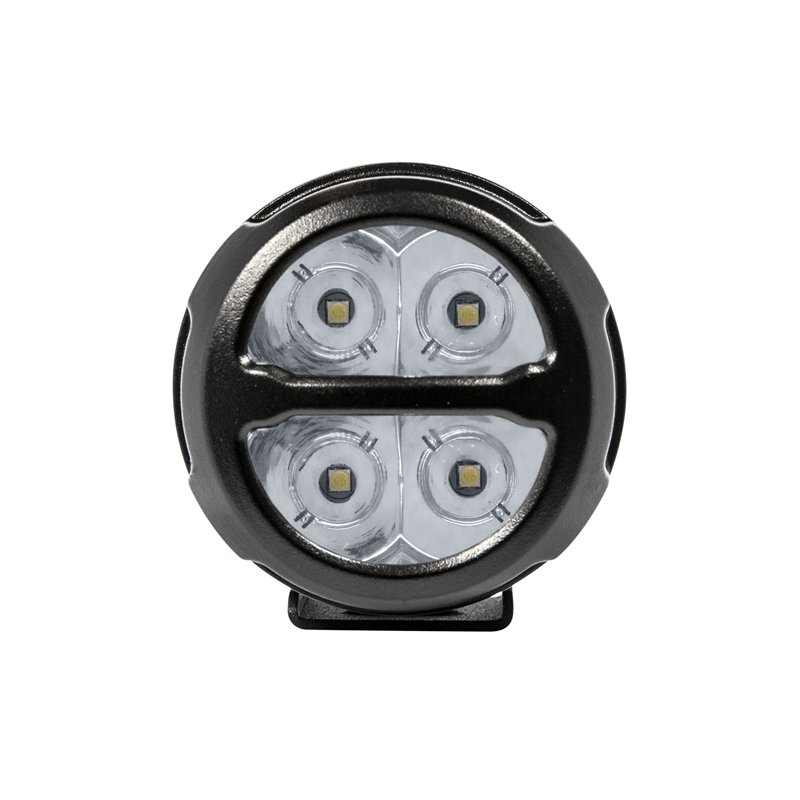 Pro Comp | S4-R LED Pods: 2x2 Round / 20W / White / Spot Beam
