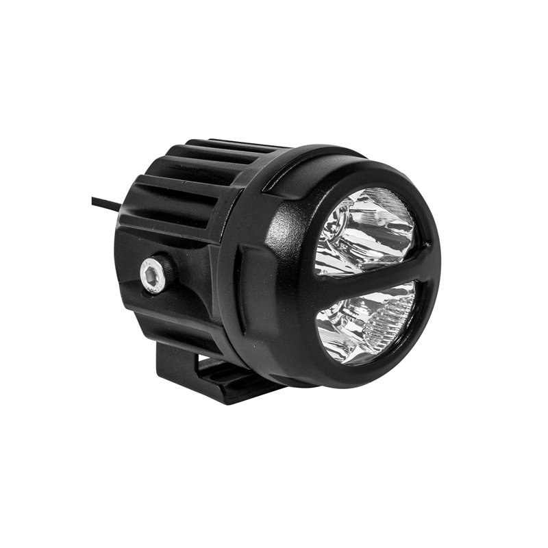 Pro Comp | S4-R LED Pods: 2x2 Round / 20W / White / Spot Beam