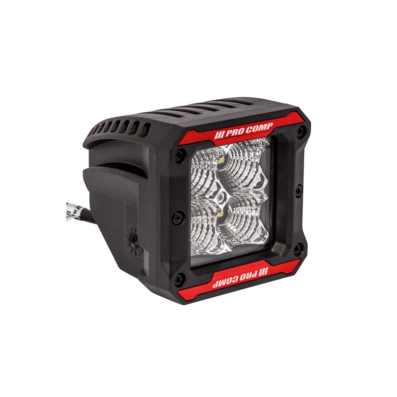 Pro Comp | Gen 3 Pods: 2x2 Square / 20W / White / Flood Beam