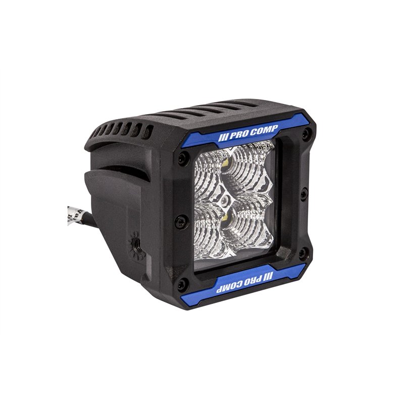 Pro Comp | Gen 3 Pods: 2x2 Square / 20W / White / Flood Beam