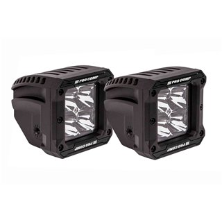 Pro Comp | Gen 3 Pods: 2x2 Square / 12W / White / Spot Beam